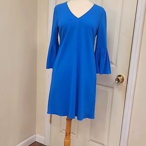 Cocktail dress, blue color, size 6,brand Donna Morgan